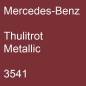 Preview: Mercedes-Benz, Thulitrot Metallic, 3541.